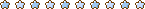 blue stars divider