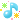 sparkly blue music note