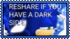 reshare if you have a dark side