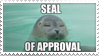 seal of approval. image of seal animal