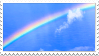 rainbow stamp